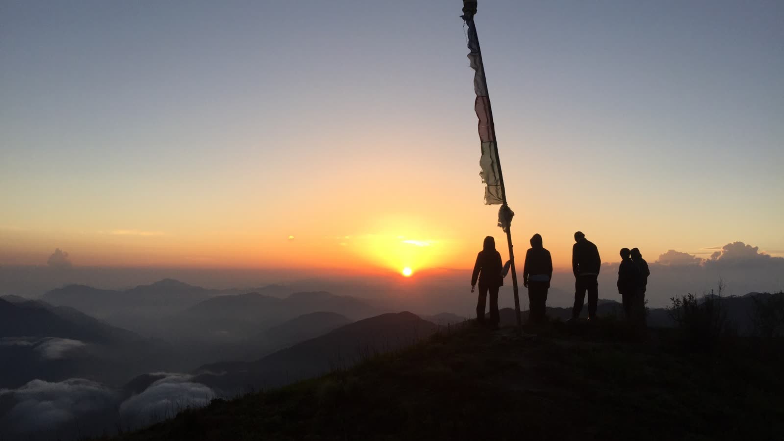 Sunrise on the ridge