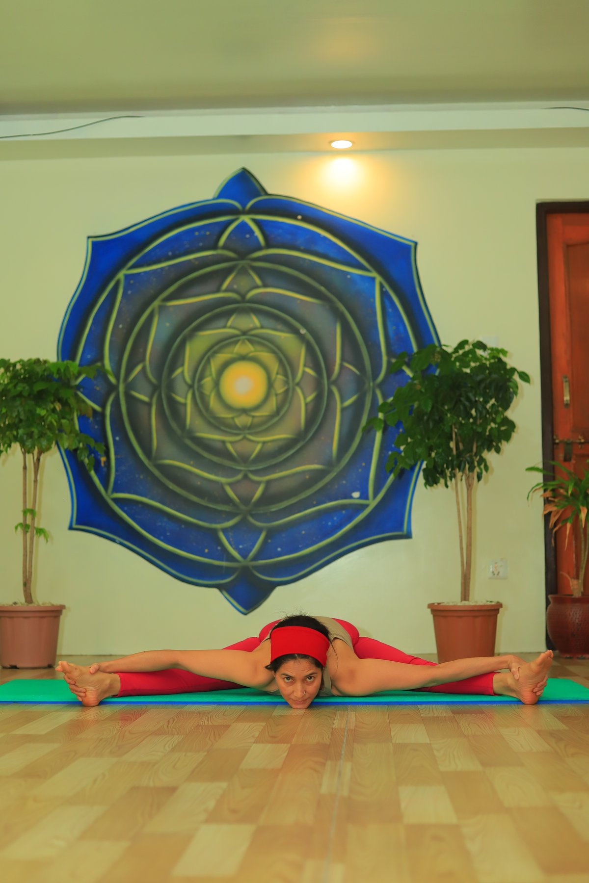 Front split