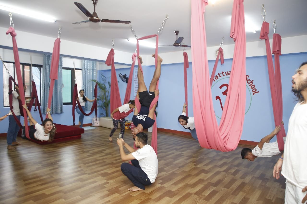 aerial yoga