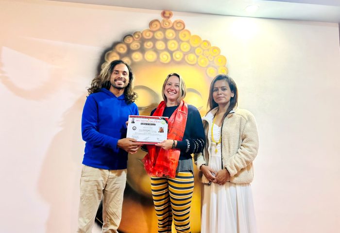 Yoga School in Budhanilkantha, Nepal.
