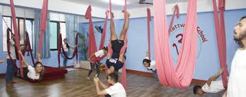 Aerial Yoga Teacher Training in Budhanilkantha.